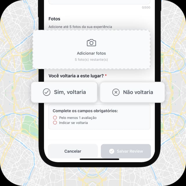 Fotos e recomendação